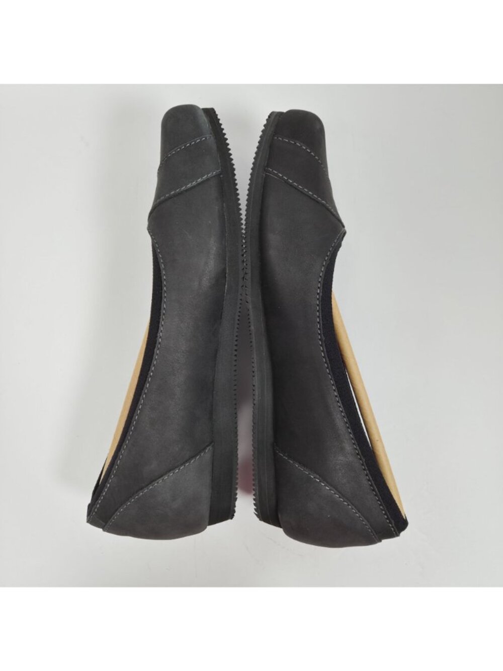 Mozo Aliso Women's Black Leather Ballet Flats US Size 7 NEW SAMPLE - Picture 5 of 8